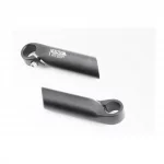 Рожки руля 22,2x110мм алюминиевые, чёрные BE-301, ВЕЛОЗАПЧАСТИНИ, YQ-409699