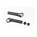 Рожки руля 22,2x110мм алюминиевые, чёрные BE-TG1, ВЕЛОЗАПЧАСТИНИ, YQ-412296