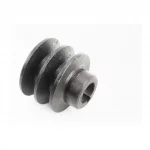 Шкив под коленвал, d-19мм (D-55мм, 2-х ручейковый, два паза под ремень SPА, металл) 168F/170F, D168F, YQ-601126