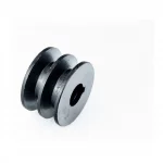 Шкив под коленвал, d-19мм (D-55мм, 2-х ручейковый, два паза под ремень SPА, металл) 168F/170F Тип 2, D168F, YQ-601735