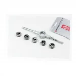 Набор плашек с держателем 6 ед. M4,5,6,8,10 (SD-8019), Витратні матеріали, YQ-332172