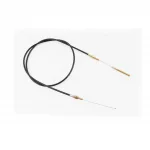 Трос газа (трос 129см; кожух 108см) с резьбой M6, Мототрактор, YQ-608028