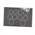 Кольцо (манжет) уплотнительное гильзы 80мм, белое R180NM, к-кт 10шт, D175/180N, YQ-603659