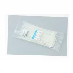 Хомут-стяжка пластиковый 4x150мм, к-кт 100шт, белый, Витратні матеріали, YQ-703315