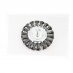 Щётка дисковая со стержнем 1/4", D-100мм из плетёной проволоки (BT-8100), Витратні матеріали, YQ-703142