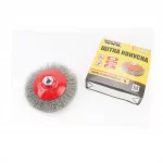 Щётка конусная М14 D-125мм из рифлёной проволоки (19-8212), Витратні матеріали, YQ-703083