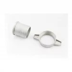 Переходник мотопомпы с фланца на шланг, алюминий к-кт 2шт, 2" (50мм), Мотопомпа, YQ-611029