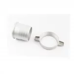 Переходник мотопомпы с фланца на шланг, алюминий к-кт 2шт, 3" (74мм), Мотопомпа, YQ-611030