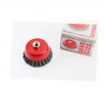 Щётка торцевая М14, D-100мм из плетёной проволоки (BT-2100), Витратні матеріали, YQ-703148