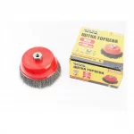 Щётка торцевая М14 D-150мм из рифлёной проволоки (19-7215), Витратні матеріали, YQ-703104