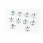 Гайка М12x1,75мм корончатая 8 цб DIN935, к-кт 10шт, Метизи, YQ-704061