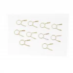 Зажим шланга топливного (хомут) 10мм, к-кт 10шт, Метизи, YQ-337805