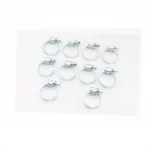 Хомут затяжной 16-25x9мм, к-кт 10шт DIN3017-1, Метизи, YQ-704079