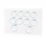 Хомут затяжной 40-60x9мм, к-кт 10шт DIN3017-1, Метизи, YQ-704084