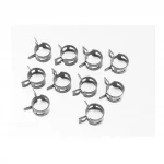 Хомут пружинный 16мм, чёрный, к-кт 10шт, Метизи, YQ-704097