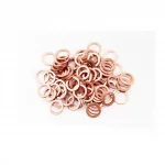 Шайба медная 8x12x1мм DIN7603A, к-кт 100шт, Метизи, YQ-704065