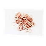 Шайба медная 8x14x1мм DIN7603A, к-кт 100шт, Метизи, YQ-704066