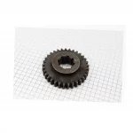 Шестерня 1 передачи выходного вала (2-го вала) Z-8/33, d-38мм, D-105мм (200.37.130-1), DongFeng, YQ-615089