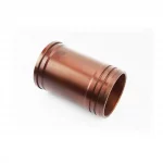 Гильза цилиндра R190N (H-160мм, Dпоршня-90мм, Dвенца-108,75мм, Dверх.пояс-104,75мм, Dниж.пояс-103мм), жёлтая, с насечкой,