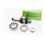 Коленвал R185N/R190N (Dболта-М12x1,5, Dшейки-52мм, H-105мм)+подшипники+шестерня, D190/195N, YQ-604544