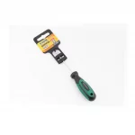 Викрутка магнітна шліцева HEX SL3x 75мм, рукоятка з TPR покриттям тип 2 (45-8375), Ручний інструмент, YQ-702047