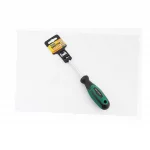 Викрутка магнітна шліцева HEX SL6x100мм, рукоятка з TPR покриттям (45-8610), Ручний інструмент, YQ-702050