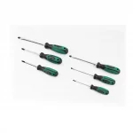 Викрутки магнітні HEX набір 6шт PH0x75мм PH1x80мм PH2x100мм SL4x100мм SL6x125мм SL8x150мм (40-1152), Ручний інструмент, YQ-702052