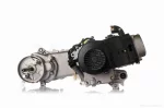 Двигун GY6 80cc 40cm, під два амортизатори +карбюратор, комутатор, котушка запалювання, QT-017001