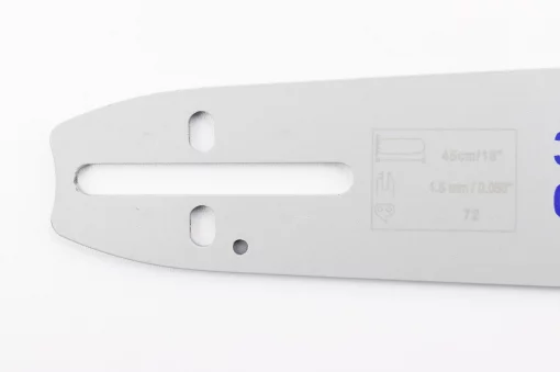 Шина 18"-1,5мм 325 72зв L-52см, (подходит на Китай), отв. натяжителя-овал, от 20шт -10%, Б/П-РІЗНЕ, YQ-201836