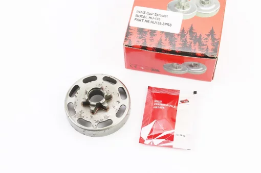 Тарілка зчеплення "зірка" 3/8-6 Husqvarna-135/140 (можливий наліт), Б/П-HUSQWARNA, YQ-204352