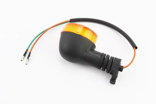 Поворотник круглый "средний", оранжевое стекло (среднее качество), ФАРИ, ПОВОРОТИ, YQ-301276