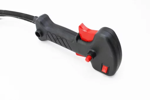 Ручка газа + трос (курок "широкий", с трубой, цельная), ТРИМЕР, YQ-202432