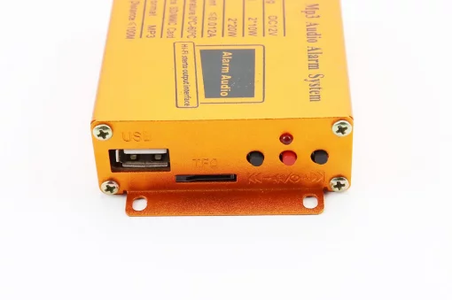 АУДІО-блок (МРЗ-USB/SD, пультДУ, сигналізація)+колонки 2шт, прозорі, ЕЛЕКТРОНІКА і компоненти, YQ-301396