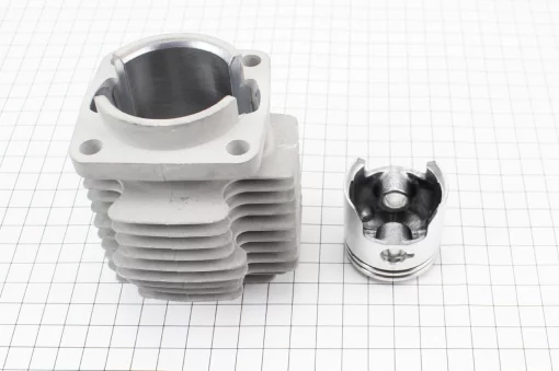 Циліндр, к-кт (цпг) 40мм (палець 10мм) для квадроцикла, мотопомпи, ТРИМЕР, YQ-202494