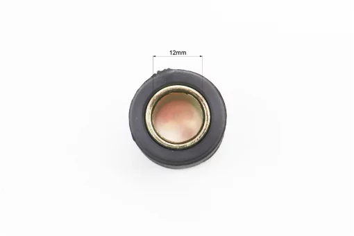 Сайлентблок амортизатора+втулка 12мм к-кт, чёрный, ЗЧ-МОТО, YQ-301537