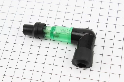 Свечной колпачок "люлька" 90&deg; (с индикатором), СВІЧКИ, YQ-301762