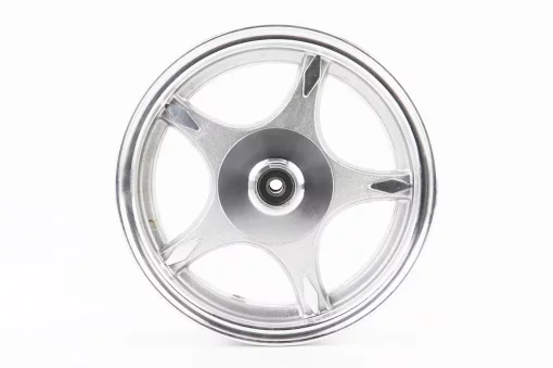 Диск передний литой MT2,50x10 d12мм (диск торм. 3 болта) "5 лучей", серый, ДИСКИ, YQ-306096