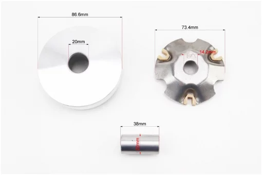 Вариатор передний+втулка к-кт, 50-100сс 4Т, YQ-309857