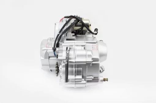 Двигатель мопедный в сборе 110куб (Delta)-"механика"+карбюратор, коммутатор, катушка, реле: поворотников, стартера, напряжения,