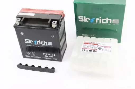 Акумулятор 12V14Аh YTX16-BS кислотний (L150*W87*H161мм), АКБ, YQ-301862