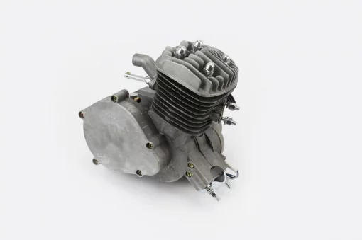 Двигатель велосипедный 2Т с ручным стартером, серый, вело-МОТОР, YQ-307067