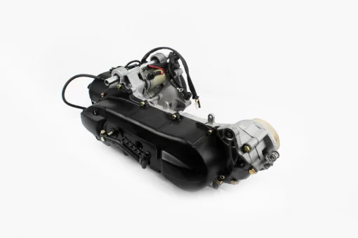 Двигатель скутерный в сборе 2Т (ременной) Yamaha-Storm50, ДВИГУН, YQ-307071