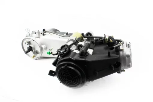 Двигатель скутерный в сборе 150куб (длинный вариатор, короткий вал), ДВИГУН, YQ-307110