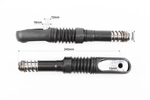 Вилка передняя (перья) лев., прав., к-кт 2шт Yamaha JOG 50, 240мм, YQ-308023