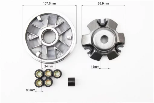 Варіатор передній в зборі (без втулки), 125-150сс 4Т, YQ-310042