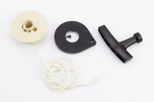 Шкив стартера 2 зацепа 4500/5200 + пружина + ручка + шнур, к-кт, Б/П-GoodLuck, YQ-205676