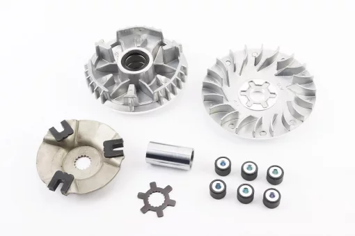 Вариатор передний к-кт Yamaha BWS 100 (под вал 16мм)+втулка, крыльчатка, YQ-308152