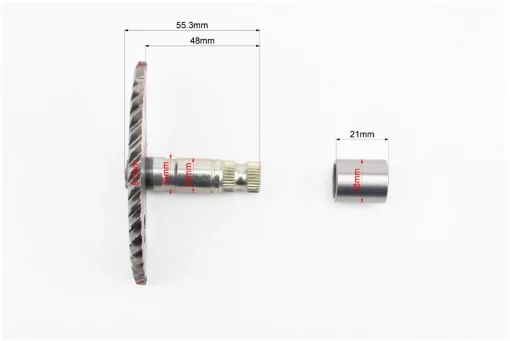 Полумесяц кикстартера Honda DIO AF-18/27+втулка, YQ-308242