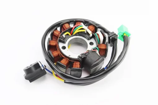 Статор магнето (генератора) (11 котушок роз'єм "мама 4+2") висота 31мм, 125-150сс 4Т, YQ-310397