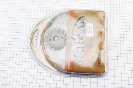 Зірки, ланцюг к-кт ZS125J, 428H-116L+43T+15T "гартований" (у коробці), Viper-125-150J, YQ-321554